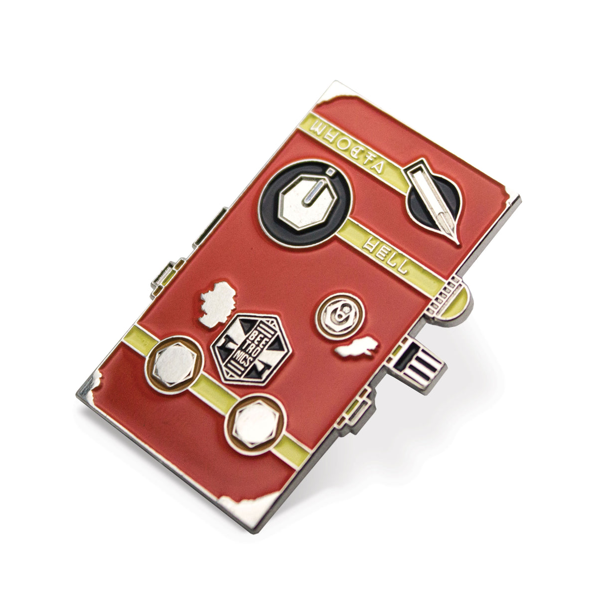 Whoctahell Enamel Pin