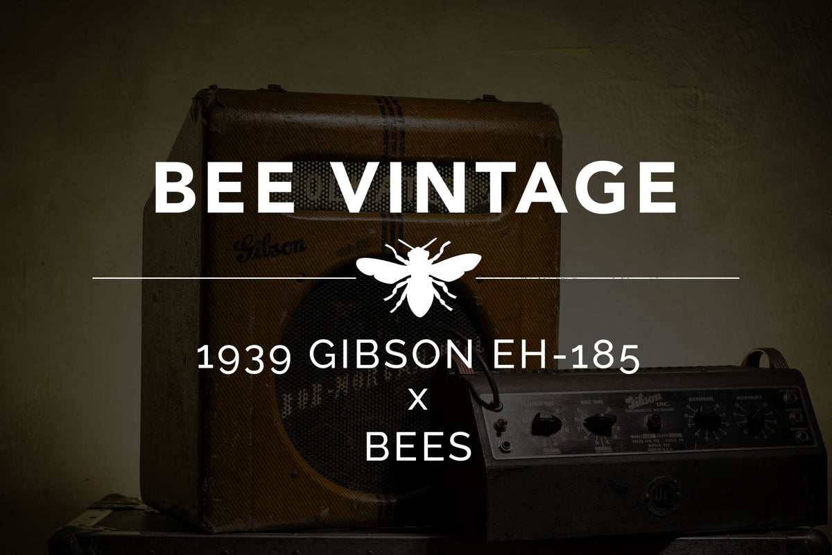 BEE VINTAGE - GIBSON EH185 X BEES