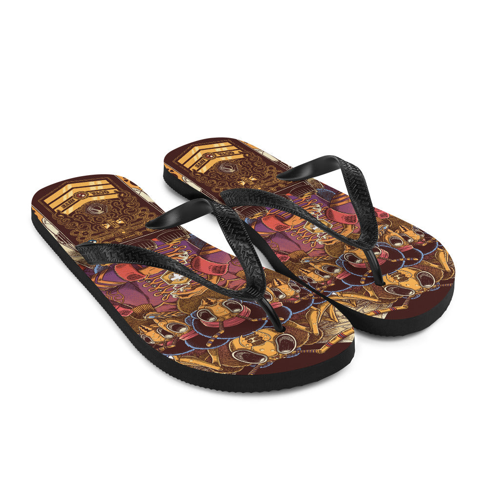 Octahive Flip Bee Flops