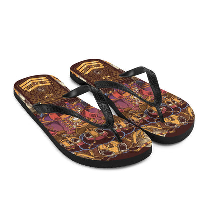 Octahive Flip Bee Flops