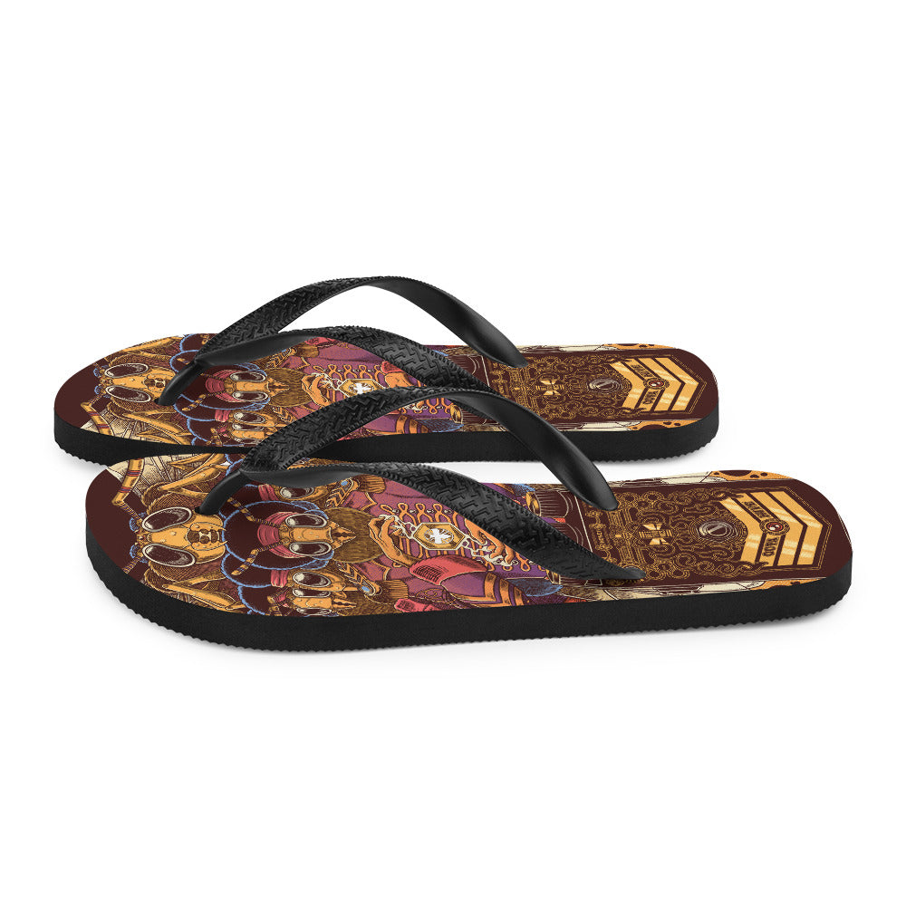 Octahive Flip Bee Flops