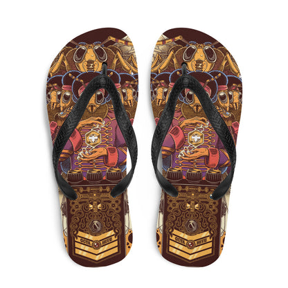 Octahive Flip Bee Flops